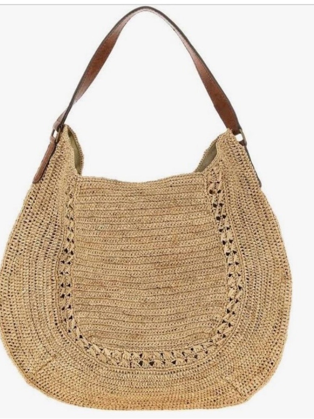 IBELIV Raffia Hobo Shoulder Bag